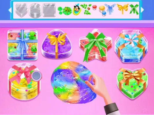 Colorful Slime Workshop android App screenshot 1