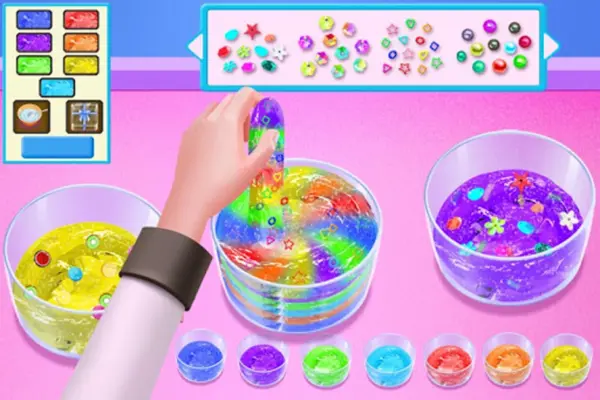 Colorful Slime Workshop android App screenshot 2